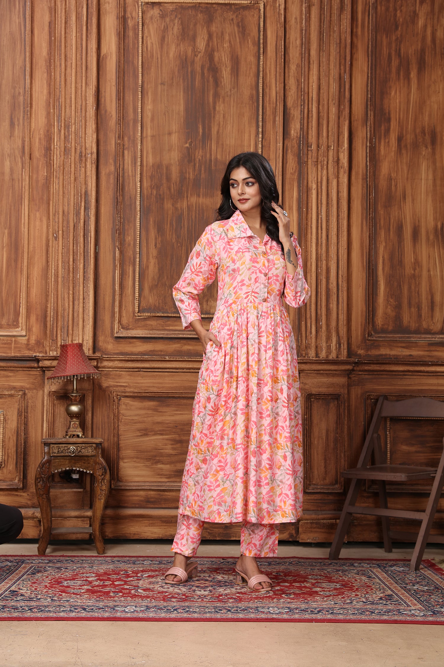 Clothiks Premium Riyon export quality With Pocket kurti