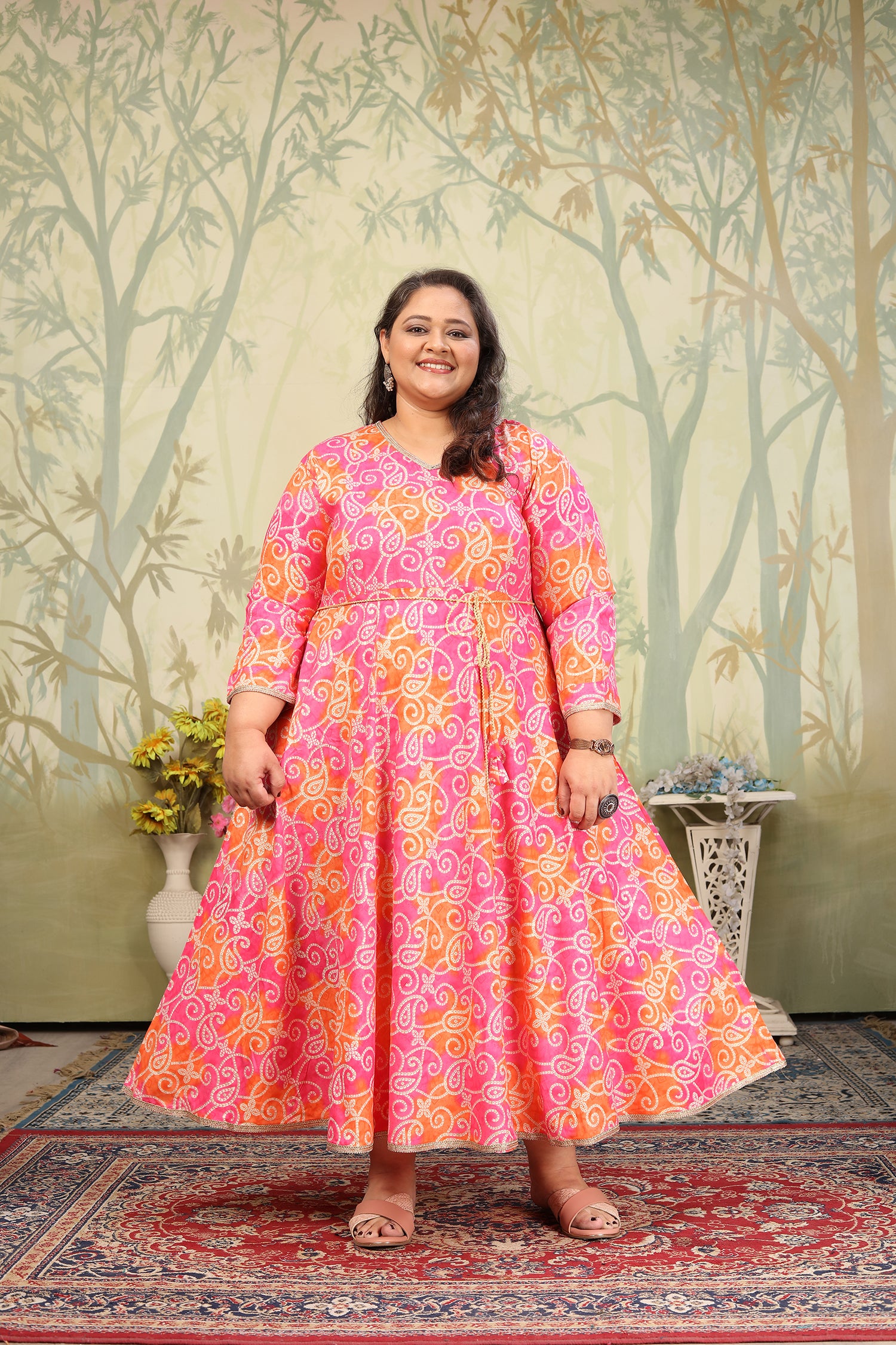 Clothiks Premium Riyon export quality Long  Kurti