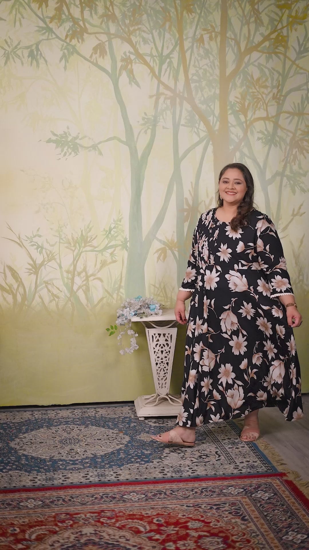 Clothiks Premium Riyon export quality Long  Kurti