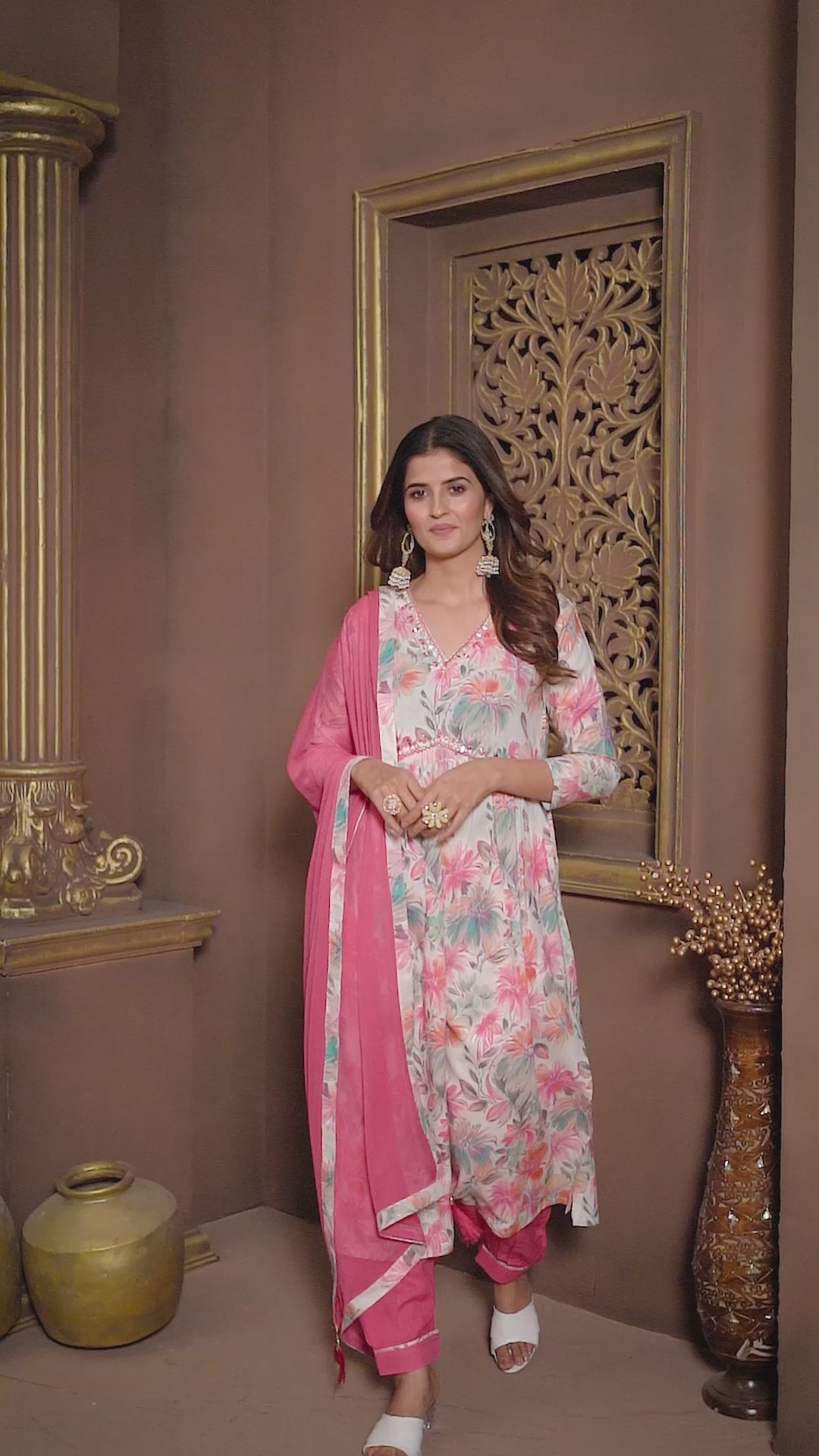 Clothiks Premium Riyon Export Quality Handwork Full stiched kurti