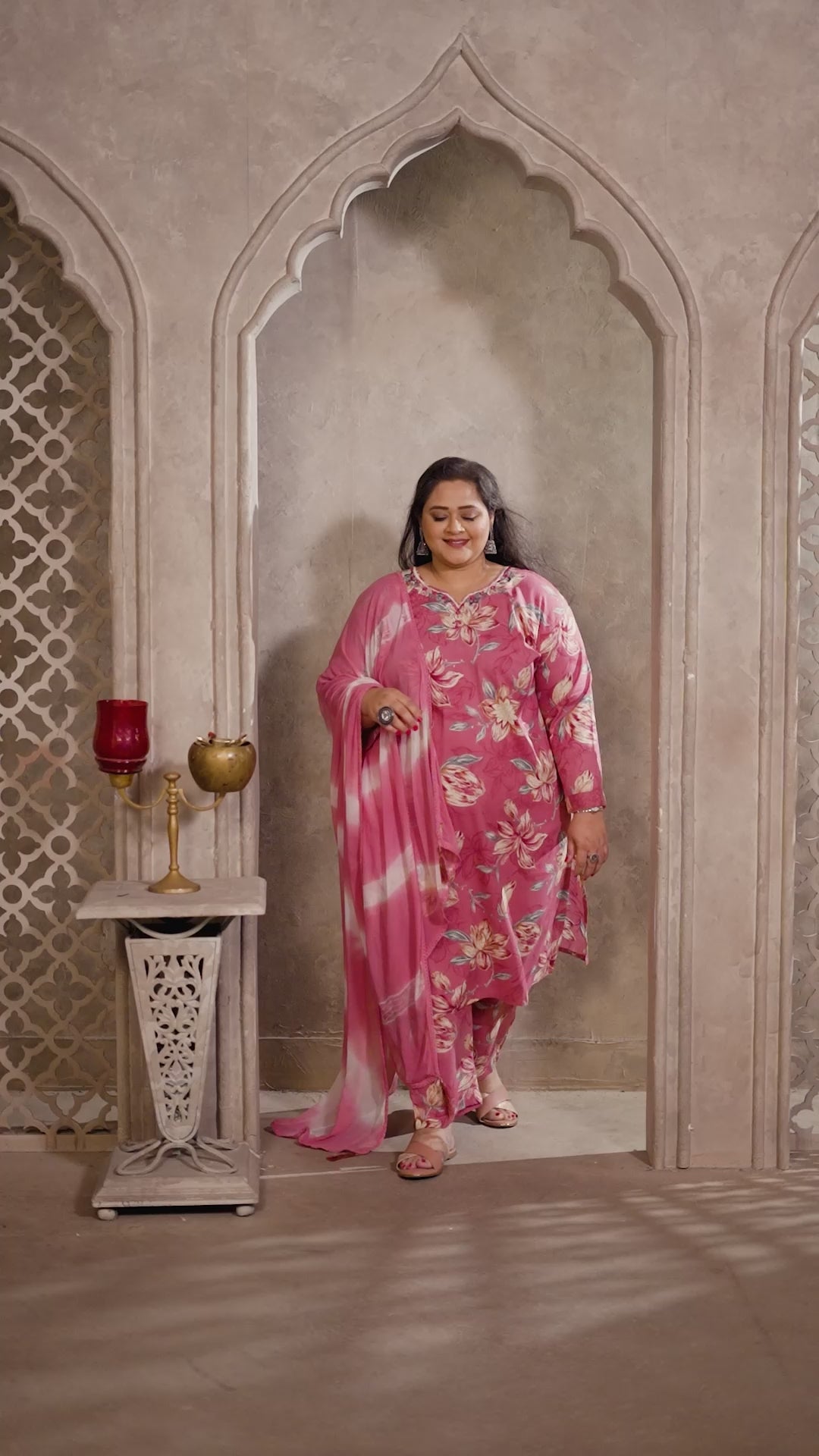 Clothiks Premium Riyon Export Quality With Handwork kurti