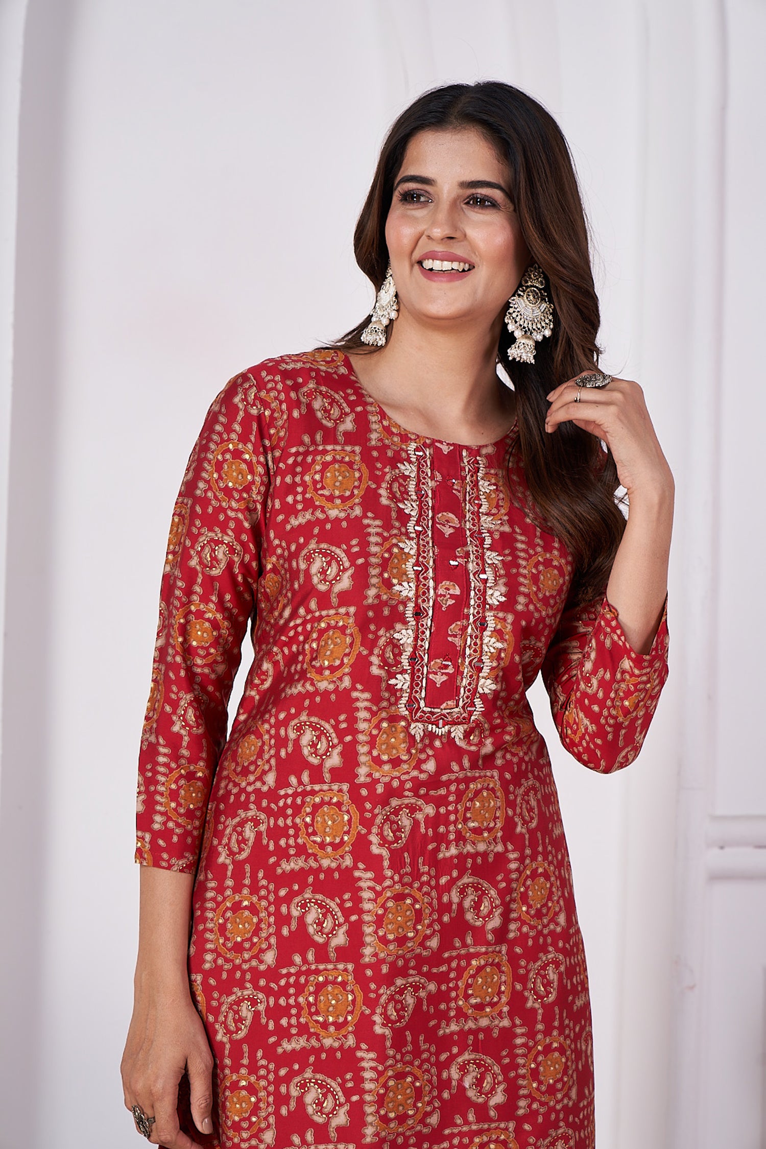 Premium Royal Silk export quality With Handwork and Cotton Inner Stiched