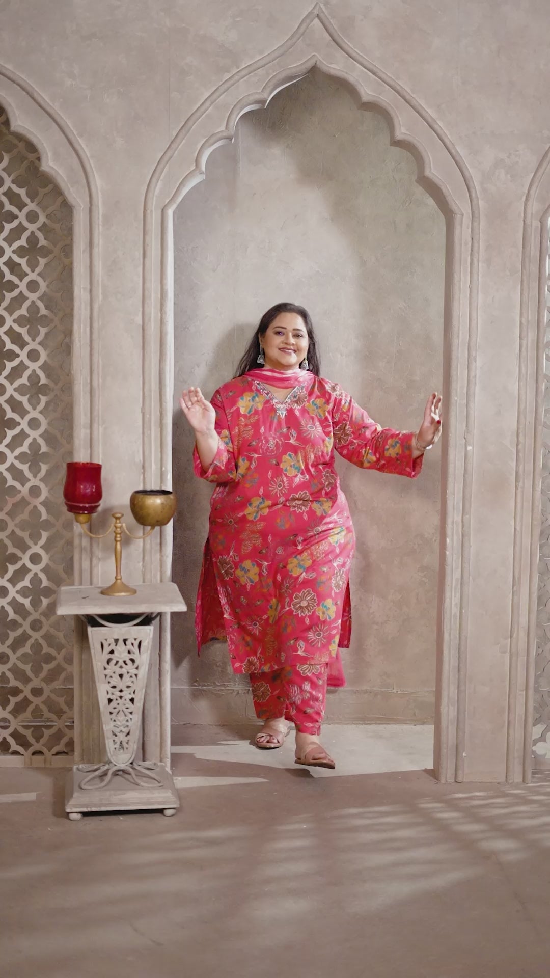 Clothiks Premium Riyon Export Quality With Handwork kurti