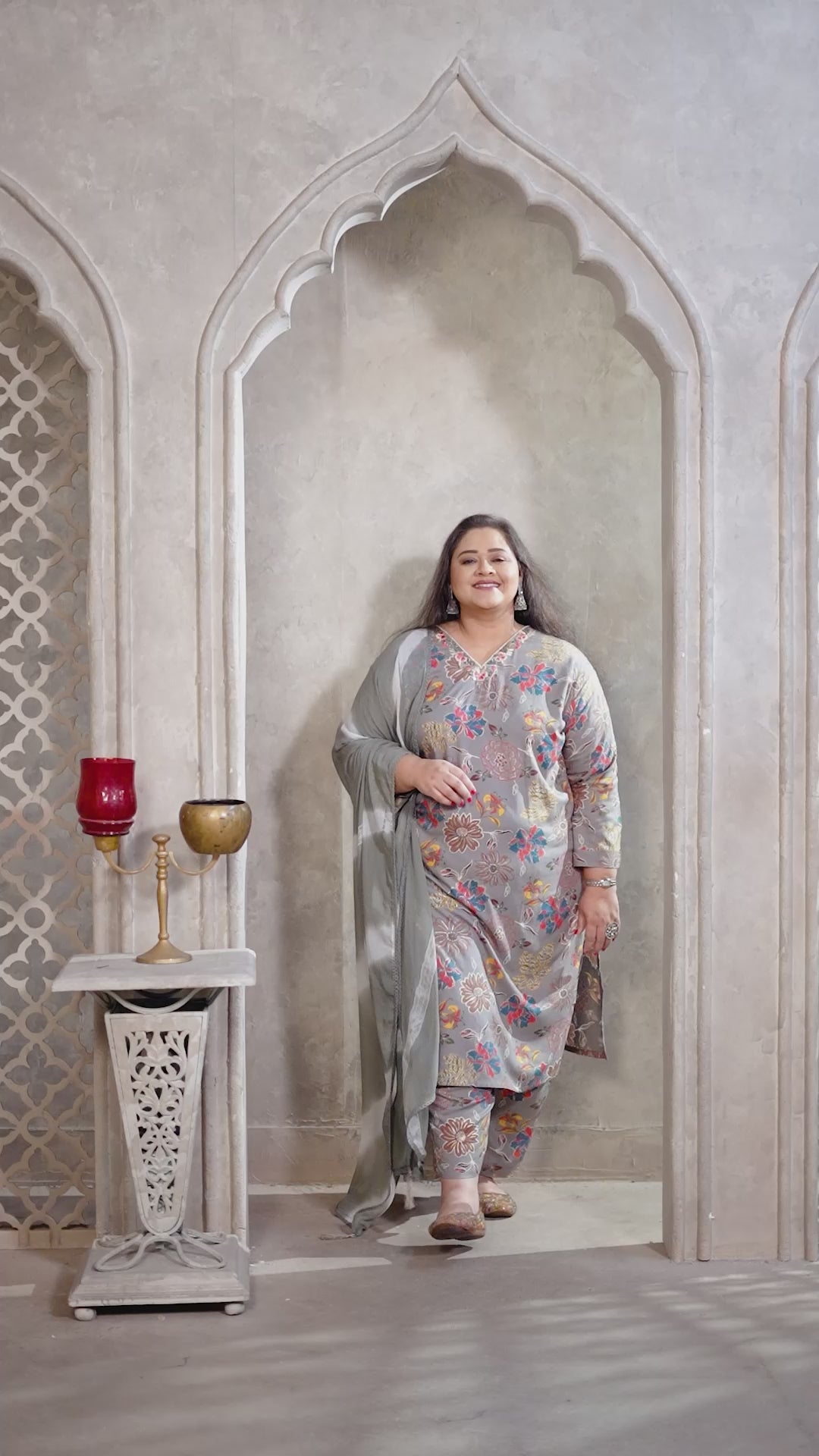 Clothiks Premium Riyon Export Quality With Handwork kurti