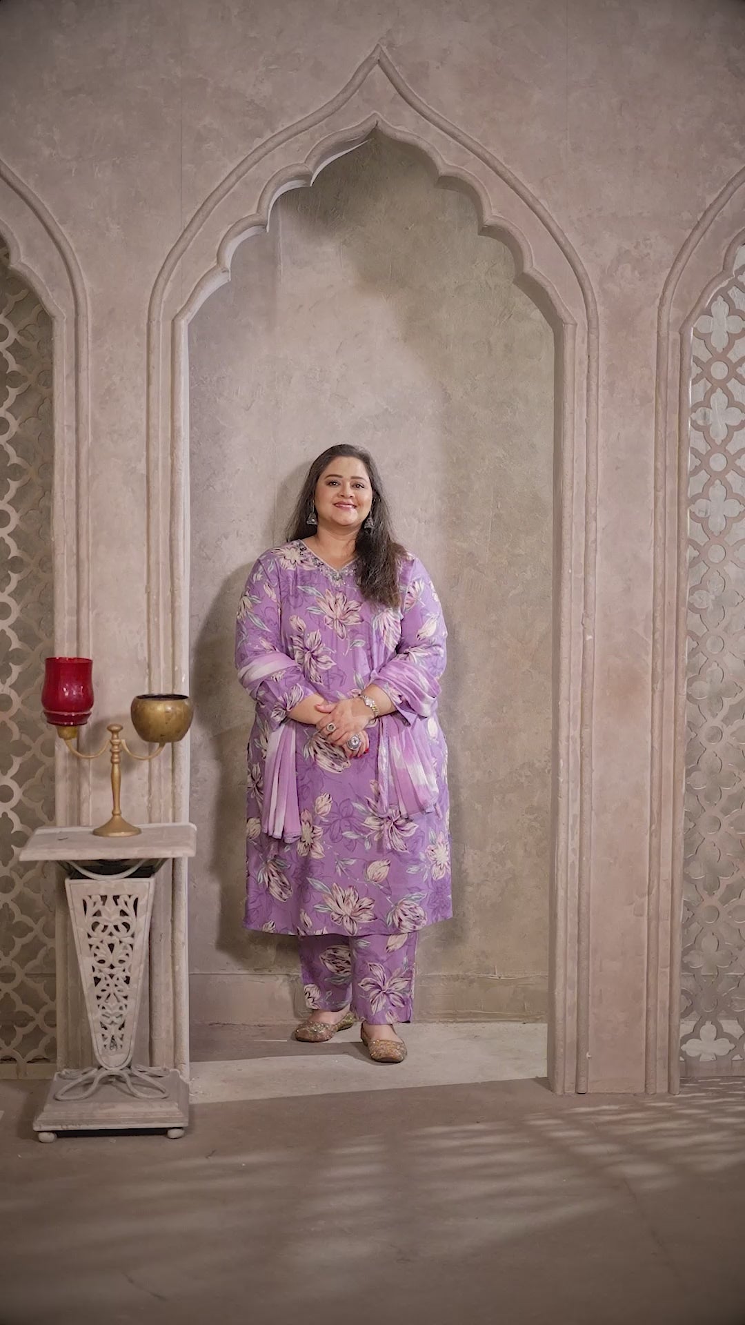 Clothiks Premium Riyon Export Quality With Handwork kurti