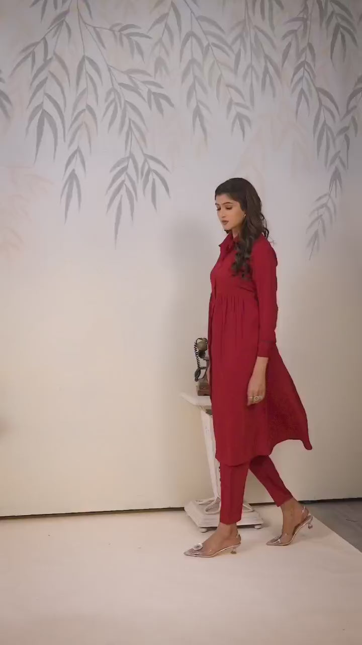 Clothiks Rinkal Cotton With Pocket kurti